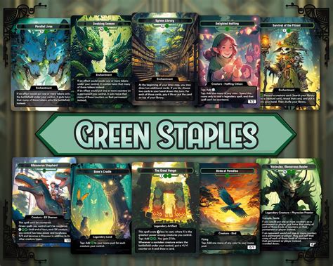 green edh staples